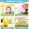 Back to School Bulletin Board Decoration Set School Bus Cutouts DIY Photo Crafts Colorful School Bus Cut-Outs Yellow Bus Bulletin Board Borders for School Offices Teacher Classroom Decor